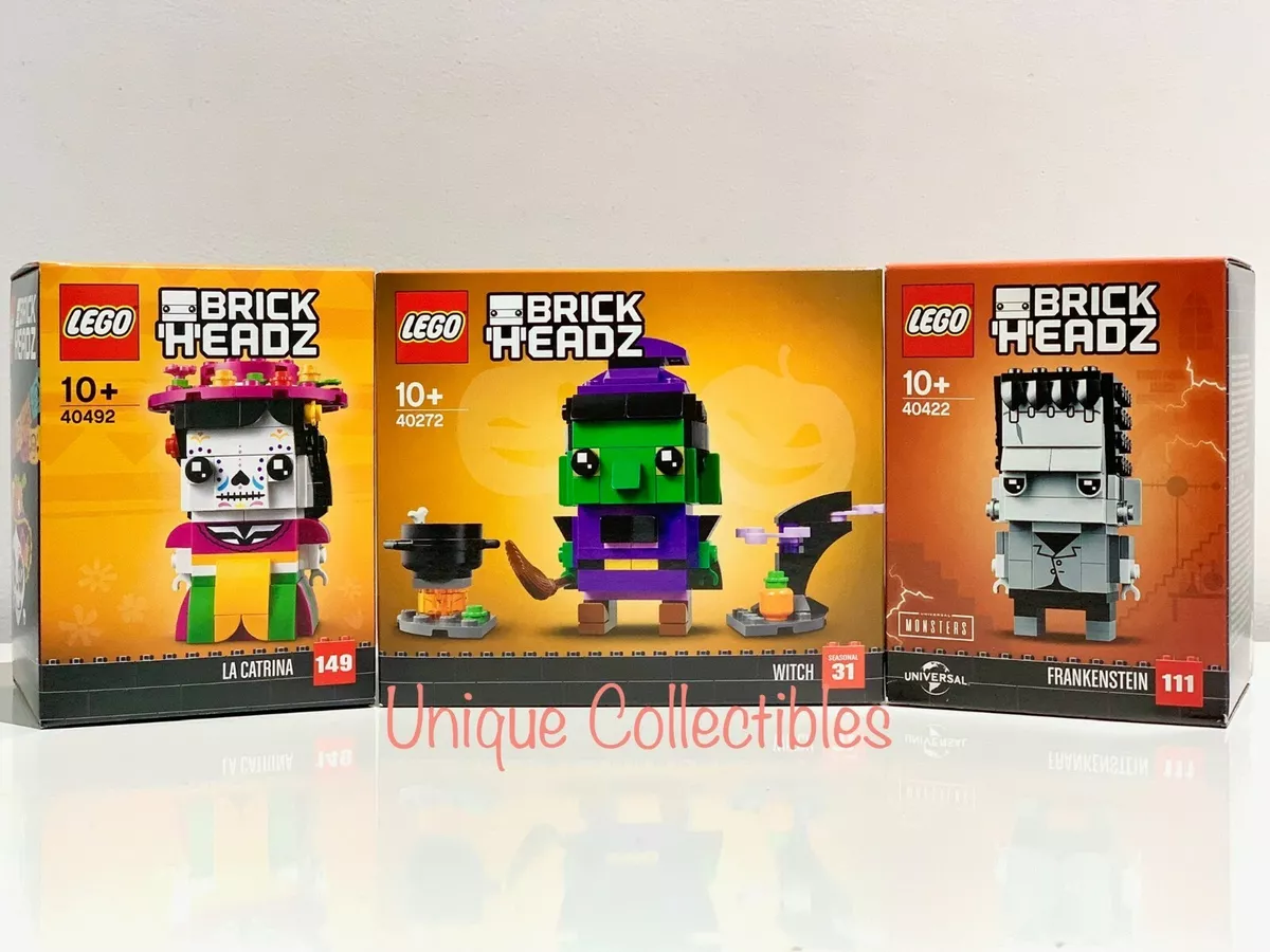 LEGO BrickHeadz La Catrina Frankenstein Halloween Witch Brand