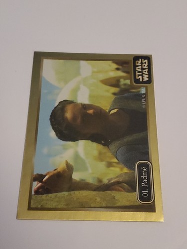 STAR WARS 1999 EPISODE 1 IKON AUSTRALIA GOLD FOIL BASE PARALLEL #1 PADME - Picture 1 of 2