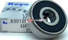 KOYO Japan 6301 2RS CM Deep Groove Ball Bearing, Rubber Sealed 12x37x12 mm