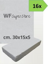 Mattoni in pietra Trani 30x15x5 - 16 pz. muro pavimento cordolo bordura giardino