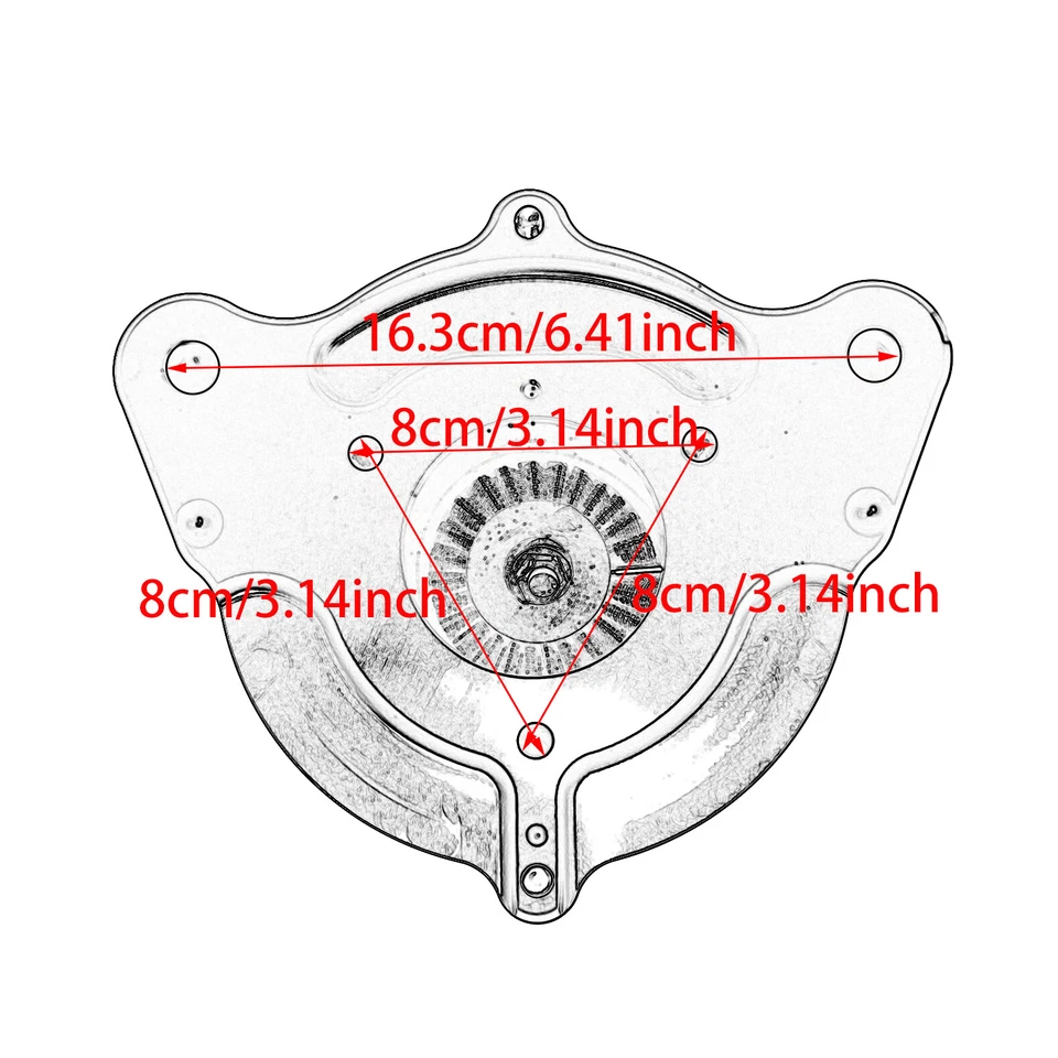 Chrome Air Cleaner Intake Filter Fit For Harley Touring 00-07 Dyna Softail 00-15 - Image 2 of 2