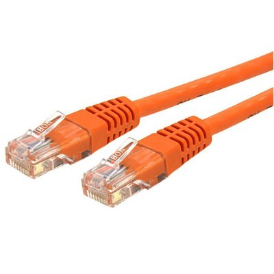 StarTech.com C6PATCH6OR StarTech Cable 6feet Cat6 Molded RJ45 UTP Gigabit Patch