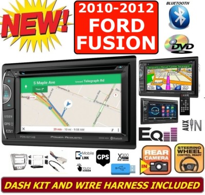 2010-12 FORD FUSION GPS NAVIGATION SYSTEM USB BLUETOOTH CD/DVD CAR RADIO STEREO