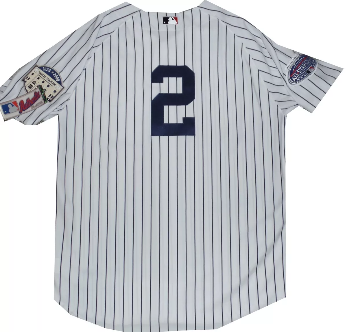 New York Yankees Authentic 2008 Derek Jeter Jersey Stadium Patch