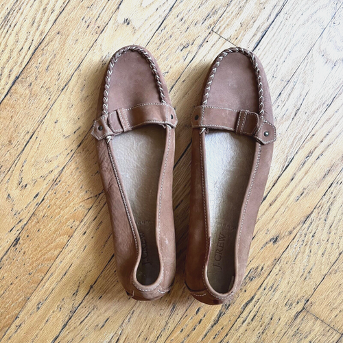 J Crew Driving Moccasins Slip On Shoe 