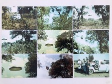 Rare Complete Paul Villa UFO 1963 Peralta NM Flying Saucer Event 9 Photo Lot