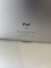 Apple iPad 2 White 16GB Wifi Bundled w/USB Charger A1395 Tested Working iOS 9