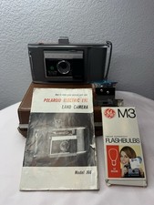 Vintage Polaroid Land Camera J66 Electric Eye w/ Case Adapter UNTESTED