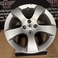 1 X Peugeot 3008 16 5 Spoke Savara 17” Inch Alloy Wheel 9673738677 9684882880