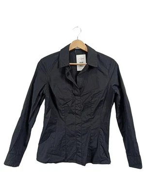 MANGO Chemisier Femmes Noir Basique (EU 36, INT S) - Photo 1/4