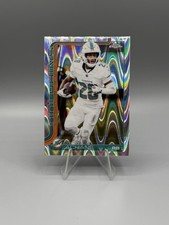 2025 Topps Chrome Football Devon Achane Ray Wave Refractor