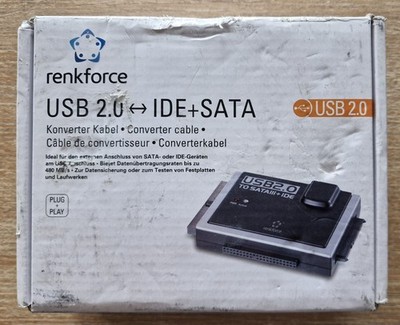 USB 2.0 IDE+SATA Konverter