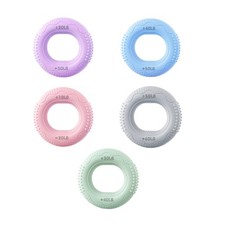 Silicone Hand Grip Strengthener Rings Hand Ex...
