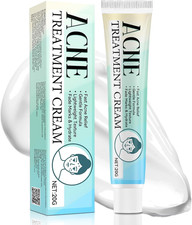 Acne Treatment for Face, Acne Cream, Pimple Cream Suitable for All Skin, Blemish