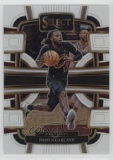 2023-24 Panini Select Concourse White Prizm 143/149 Darius Garland #50 1d59