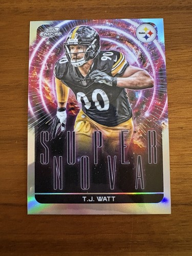 2025 Topps Cosmic Chrome T.J. Watt Base (RAW)