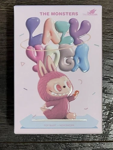 POP MART Labubu The Monsters Lazy Yoga Series Vinyl Figure Blind Box• Brand New