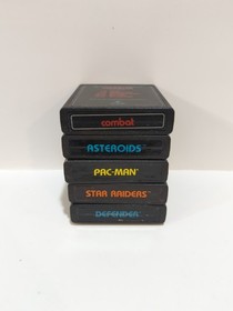 Atari 2600 Sears Tele Game Heavy Sixer Console With Games and controller. Tested