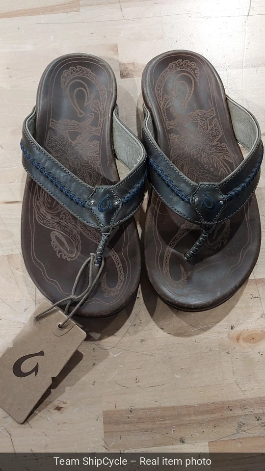 Sandalia cómoda chanclas Olukai Mea Ola para hombre con caja varios colores EE. UU. G2U Foto 4 de 4