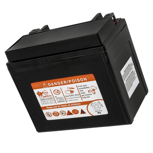 Caltric AGM Battery for Honda TRX250TM Recon 250 2X4 2002-2025 / 12V 10Ah - Foto 3 di 3