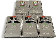evernice 50 Organ 135X5 Dpx5 134R Sy1955 Sewing Machine Needles for Juki...