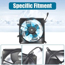 Cooling Fan Assembly For Toyota Corolla, Matrix, Pontiac Vibe 1.8L With A/C