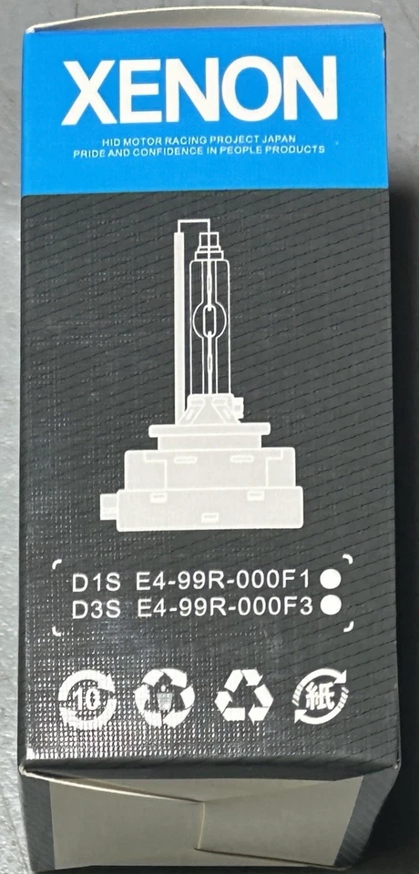 Xenon D1S D3S HID Headlight Bulb Motor Racing Project Japan Mega Racer 1 Bulb￼ - Image 2 of 4