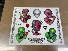 Tattoo Flash Single Sheet Print by Jeff Bartels Traditional Style 11 X 14 330