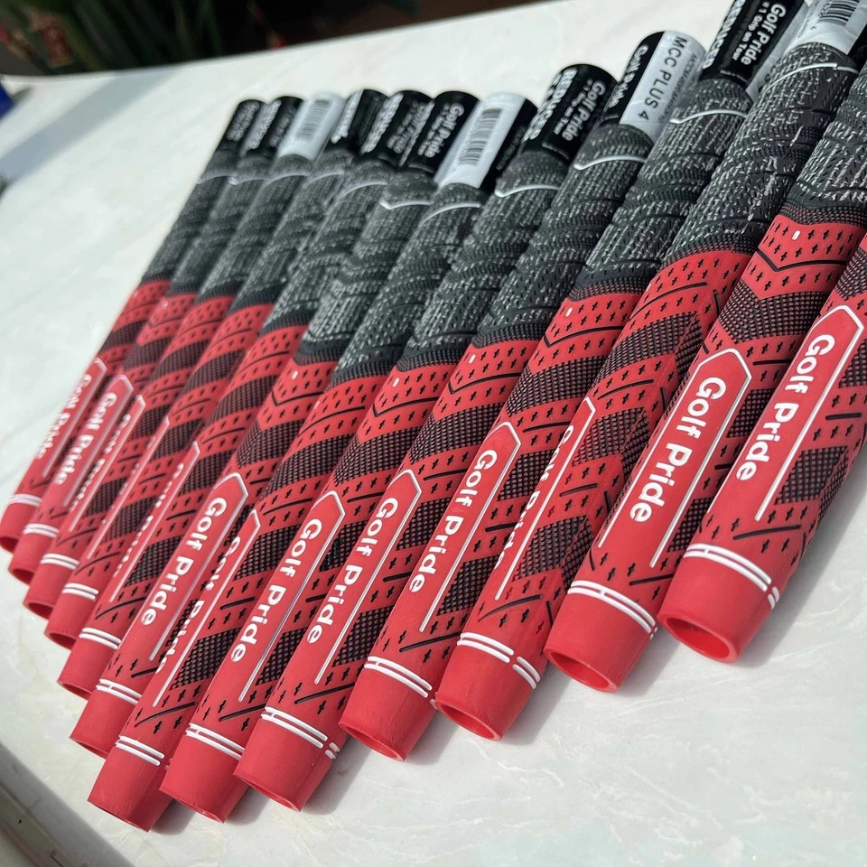 13-piece medium-sized red golf grip - anti-slip wired handle