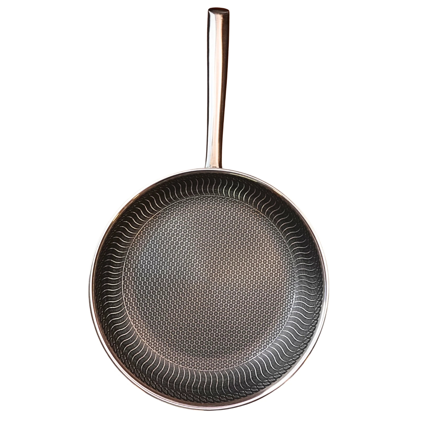 Gift Time Prime ProSteel Hybrid Frying Pan With Lid — 12 Inch