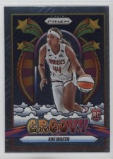 2025 Panini Prizm WNBA Groovy Kiki Iriafen #15 Rookie RC 1n9c
