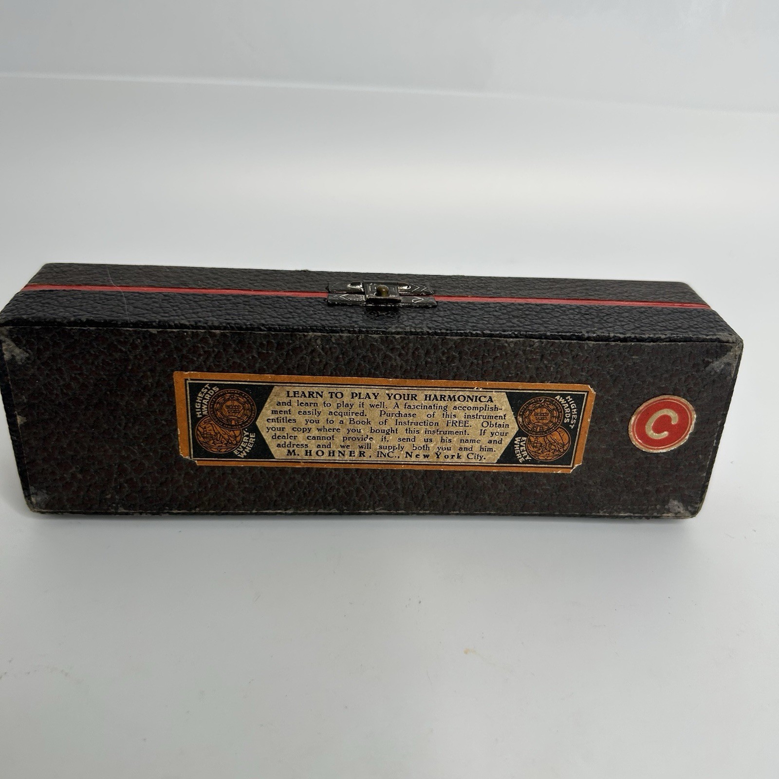 Vintage "The Super Chromonica" M. Hohner Harmonica - Made In Germany “C Note”