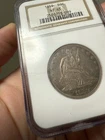 1859 Seated Liberty Half Dollar 50c Better Grade XF45 NGC