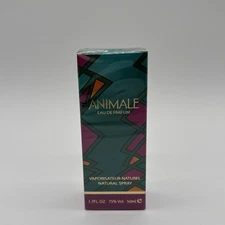 Animale Eau De Parfum Natural Spray 1.7fl.oz./50mL Sealed