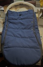 BABYZEN YO-YO+ polarowa podszewka kaptur śpiworek do wózka granatowy
