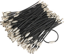 4 Inches Key Rings Stainless Steel Wire Keychains Cable Heavy Duty Luggage Tags