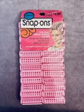 WILHOLD SNAP-ONS SMALL PINK ROLLERS MAGIC SPRING COVER NON-SLIP TEETH 24-CT