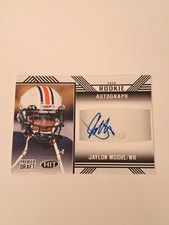 2020 Sage Hit Football Rookie Auto JAYLON MOORE In Toploader 