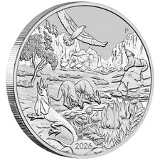 2026 Wonders of Australia The Outback Silver Coin - Australia - 1 oz BU 76.47 per troy oz