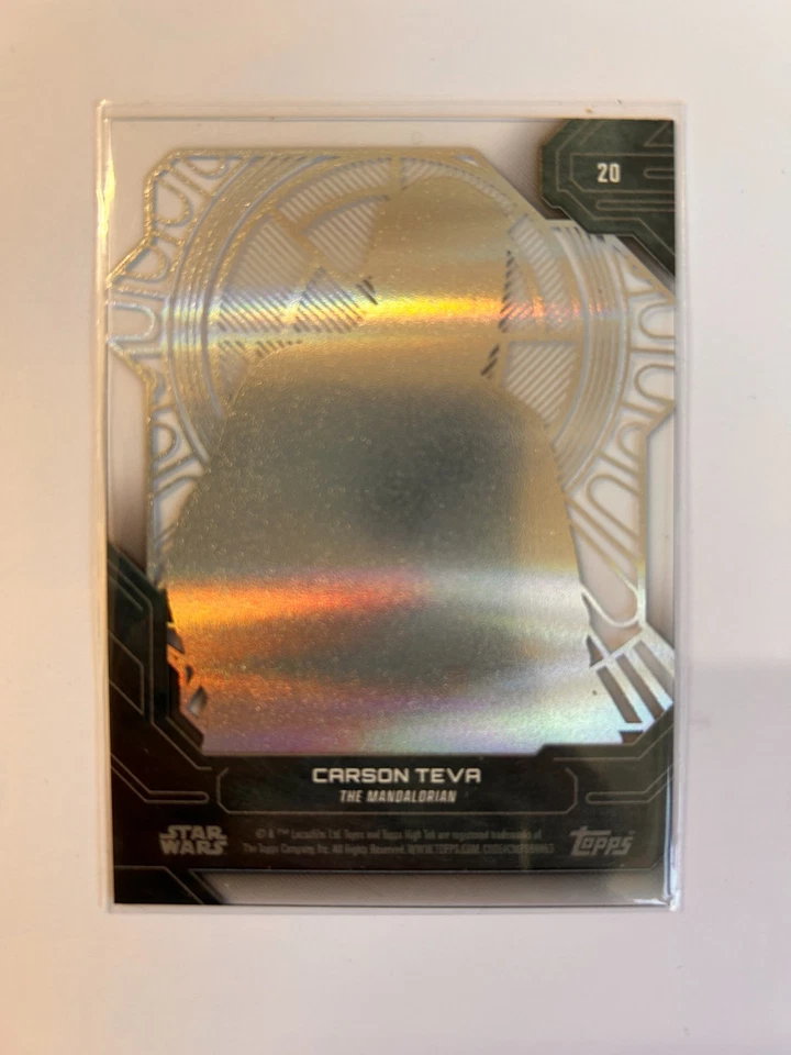 TOPPS STAR WARS HIGH TEK 2024 CARSON TEVA  THRONE ROOM #20. - Image 2 of 2
