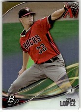 2016 Bowman Platinum #TP-YL Yoan Lopez Top Prospects Arizona Diamondbacks