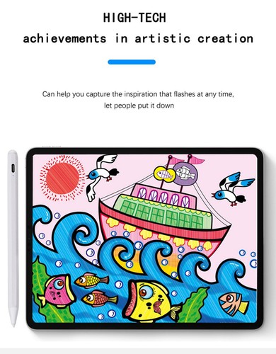 Stylus Pen Pencil For iPad 7th/8th/Mini 5/Pro 11&12.9''/Air 3rd/4th Drawing E - Afbeelding 15 van 17