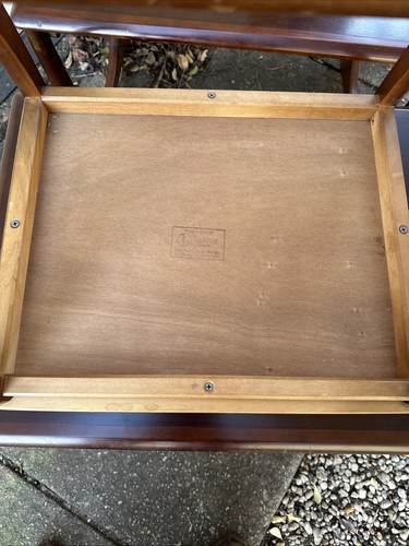 Vintage Set of Three Kalmar Nesting Tables Mid Century Retro Made in Australia - Foto 10 di 17