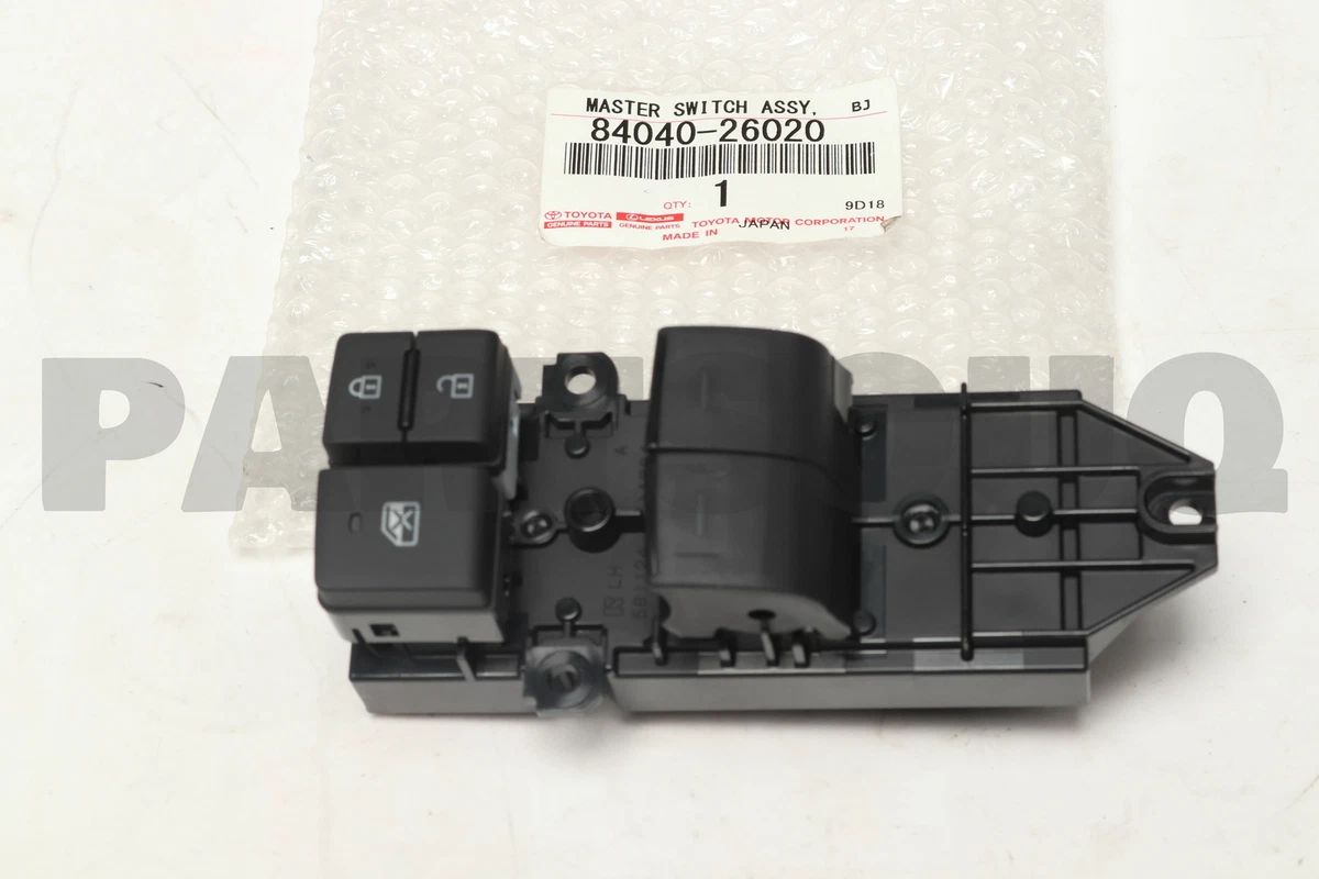 8404026020 Genuine Toyota MASTER SWITCH ASSY 84040-26020 | eBay