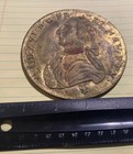 VINTAGE COASTER or MEDALLION -FRANCE - LUD XVI DG FR ET NAV REX LOUIS XVI