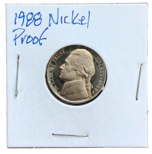 アメリカ1989-D ジェファーソン ニッケル 1989-D Denver Brilliant