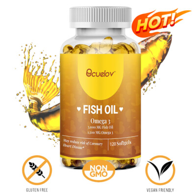 Ultrareine Fischöl-Omega-3-Kapseln Verbessern Die Herzgesundheit