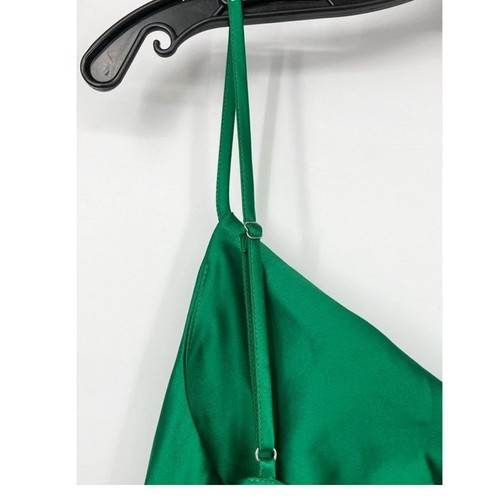 Akira Womens Green Sleeveless Cowl Neck Knee Length Sheath Dress Size Small - Picture 3 of 5