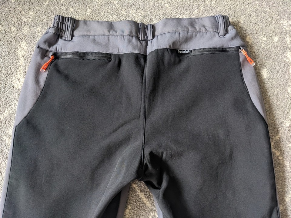 Bombshell Summitskin Mens 34X30 Ski Snowboard Hiking Pants Gray