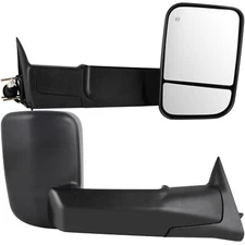 Power Heated Tow Mirrors For 98-01 Dodge Ram 1500 98-02 Ram 2500 3500